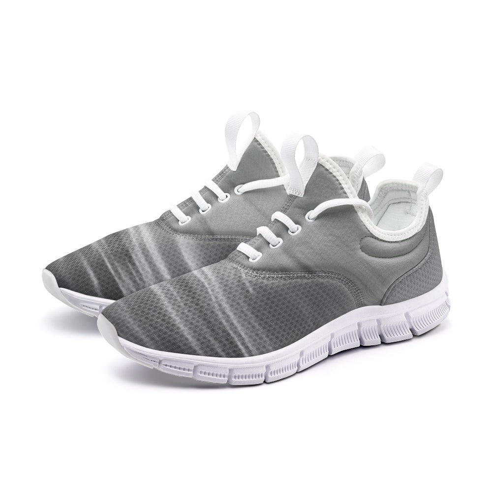 Serene landscapes are painted by the morning sunrise. SunWhys Unisex Lightweight Sneaker City Runner