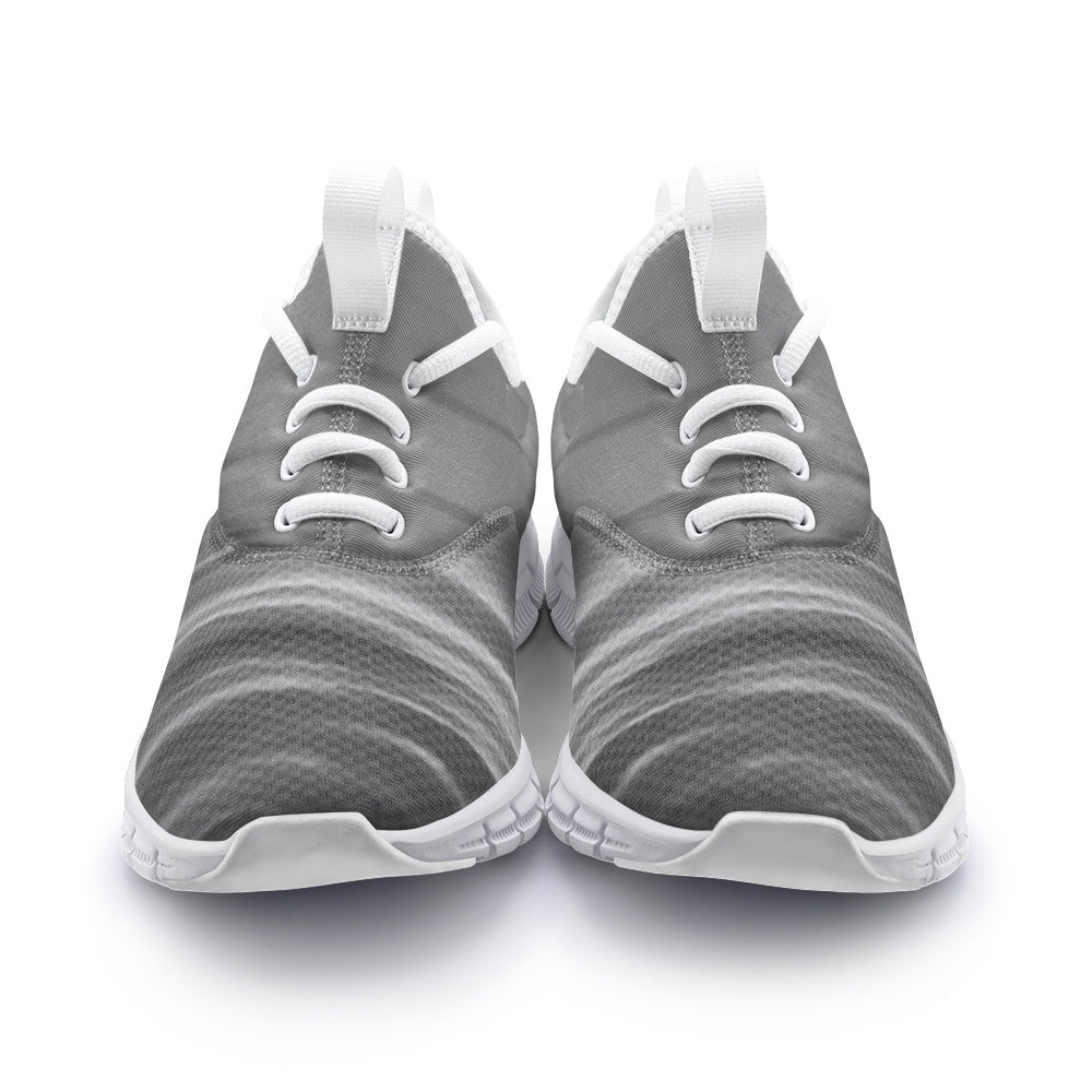 Serene landscapes are painted by the morning sunrise. SunWhys Unisex Lightweight Sneaker City Runner