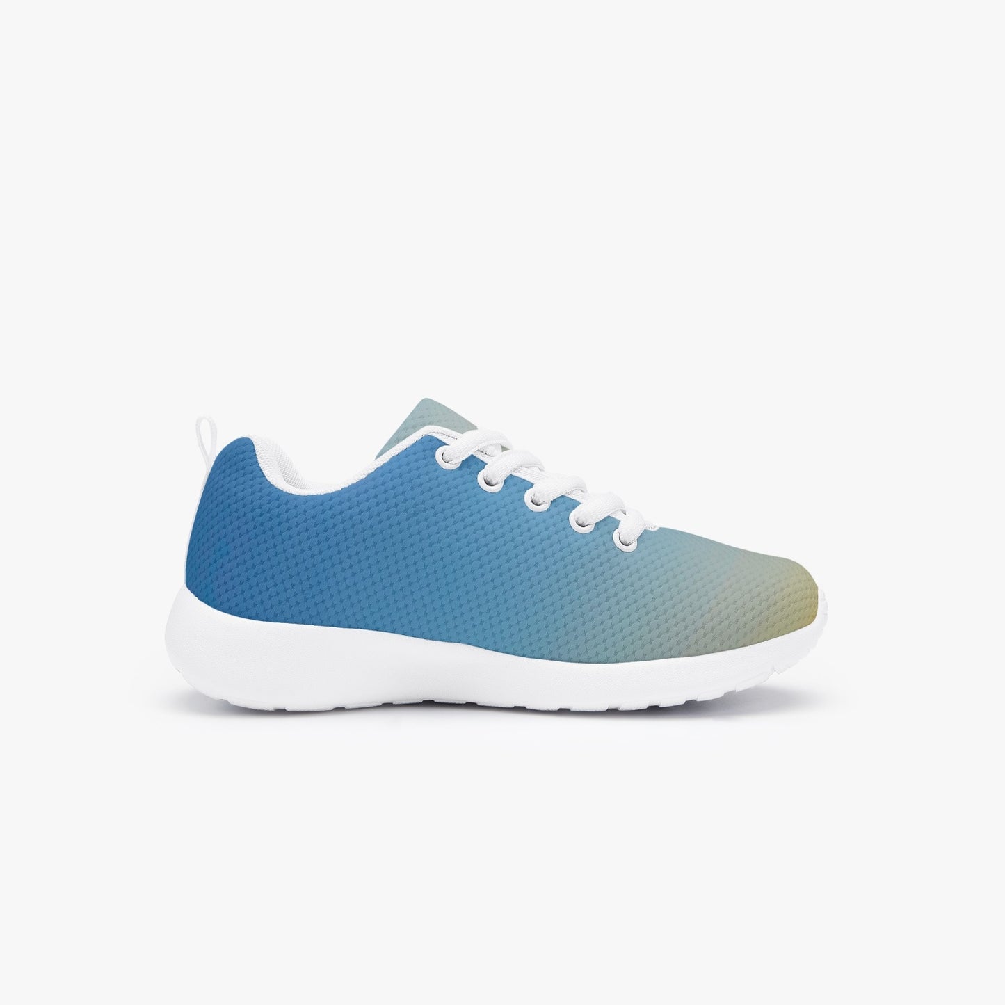Embracing the morning's tranquility. SunWhys Lifestyle Mesh Kid’s Running Shoes