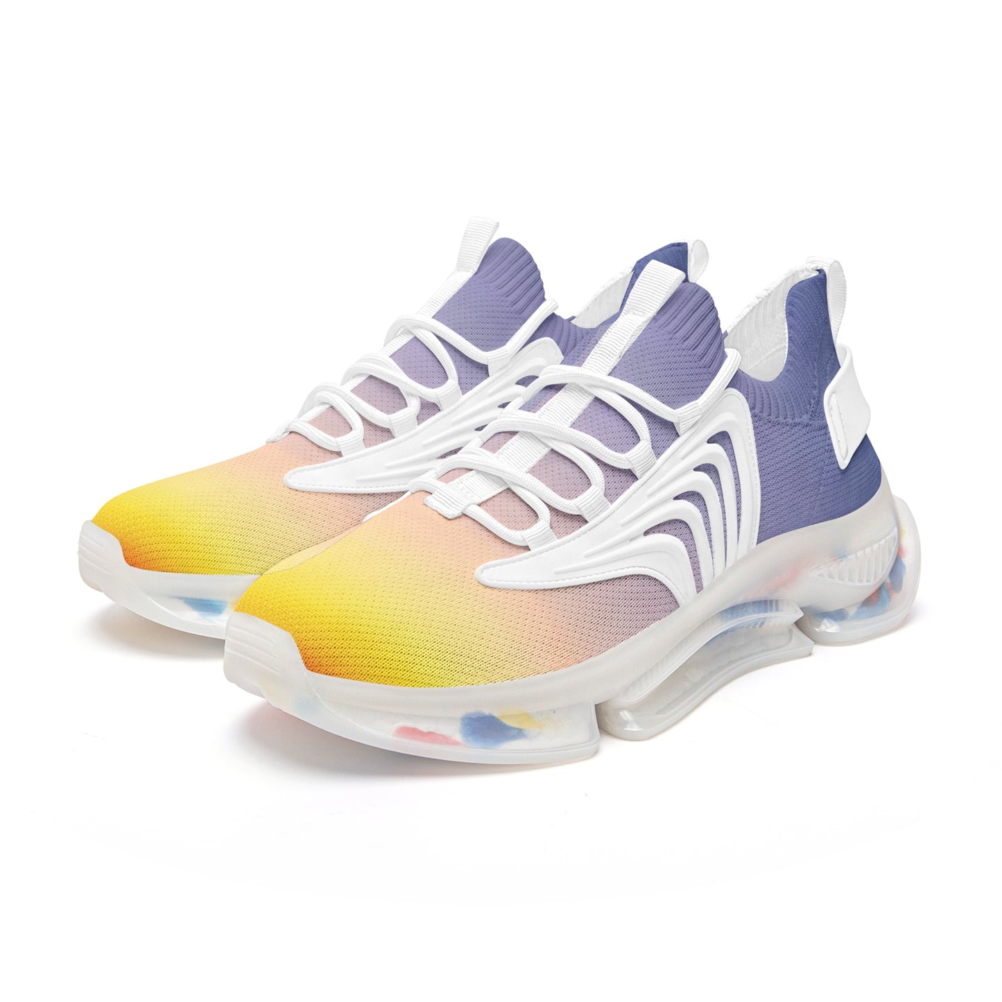 Morning serenity fills my heart. SunWhys Unisex Low Top Mesh Sneakers