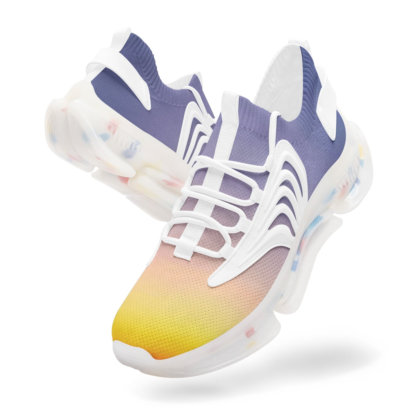 Morning serenity fills my heart. SunWhys Unisex Low Top Mesh Sneakers