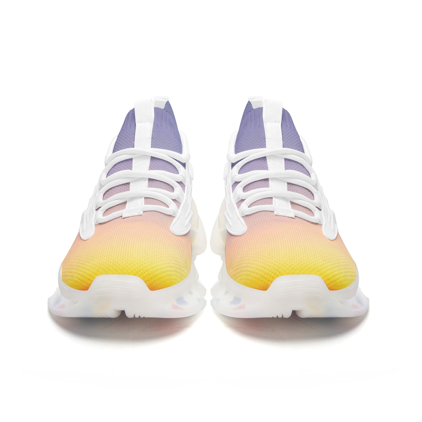 Morning serenity fills my heart. SunWhys Unisex Low Top Mesh Sneakers