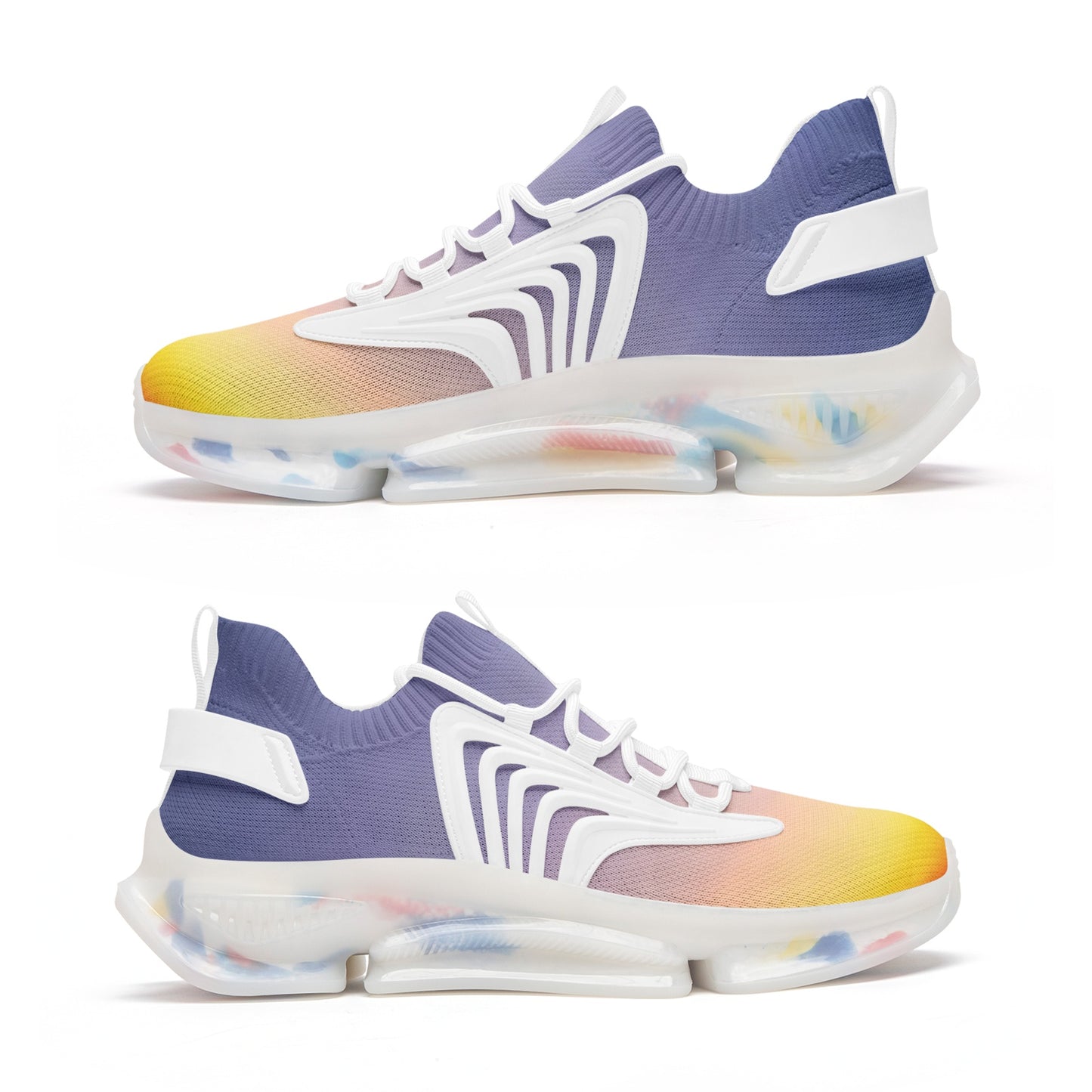 Morning serenity fills my heart. SunWhys Unisex Low Top Mesh Sneakers