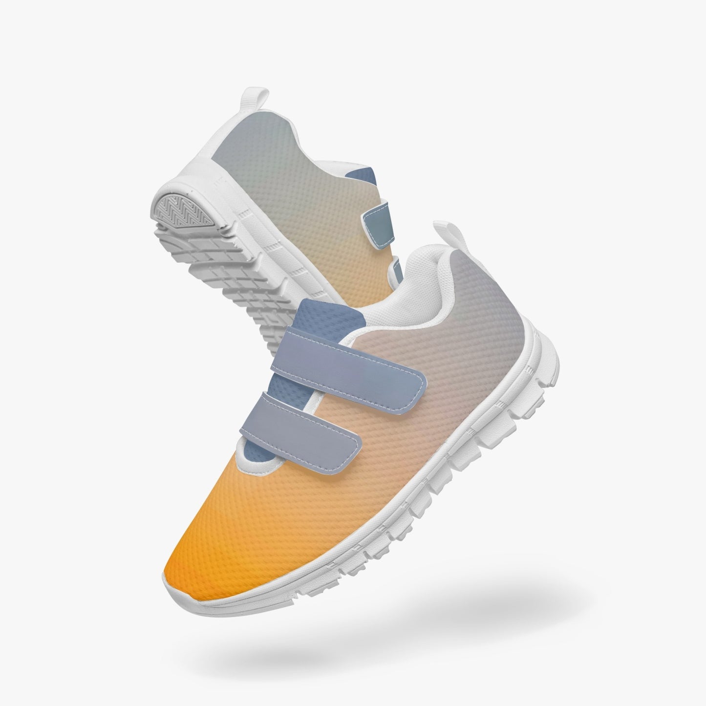 The sun's glow radiates peace. SunWhys Kids Lightweight Velcro Sneaker