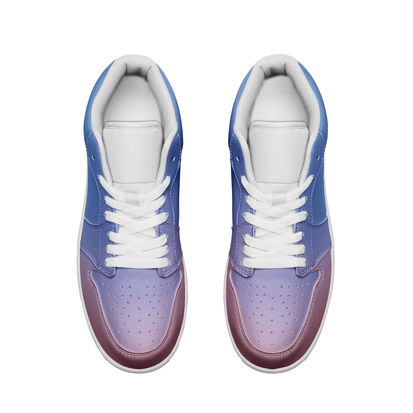 Daylight brings a soothing presence. SunWhys Unisex Low Top Leather Sneakers