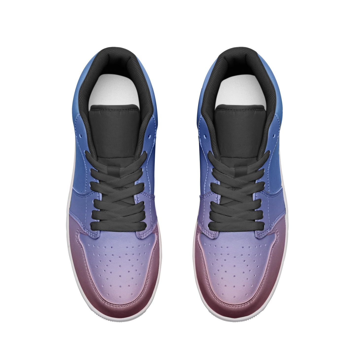 Daylight brings a soothing presence. SunWhys Unisex Low Top Leather Sneakers