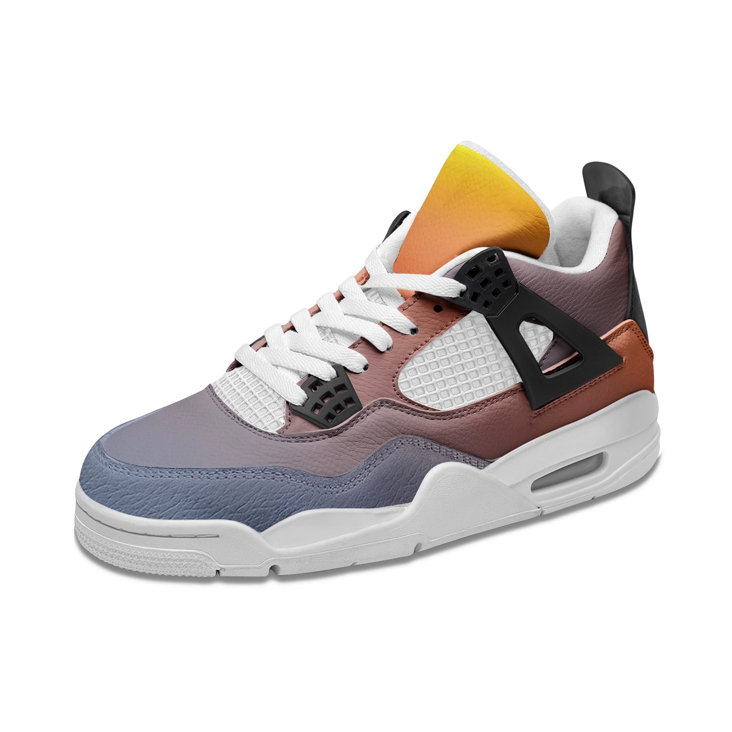 Starting the day with joy. Unisex Non Slip Lace Up Breathable Fashion Sneakers