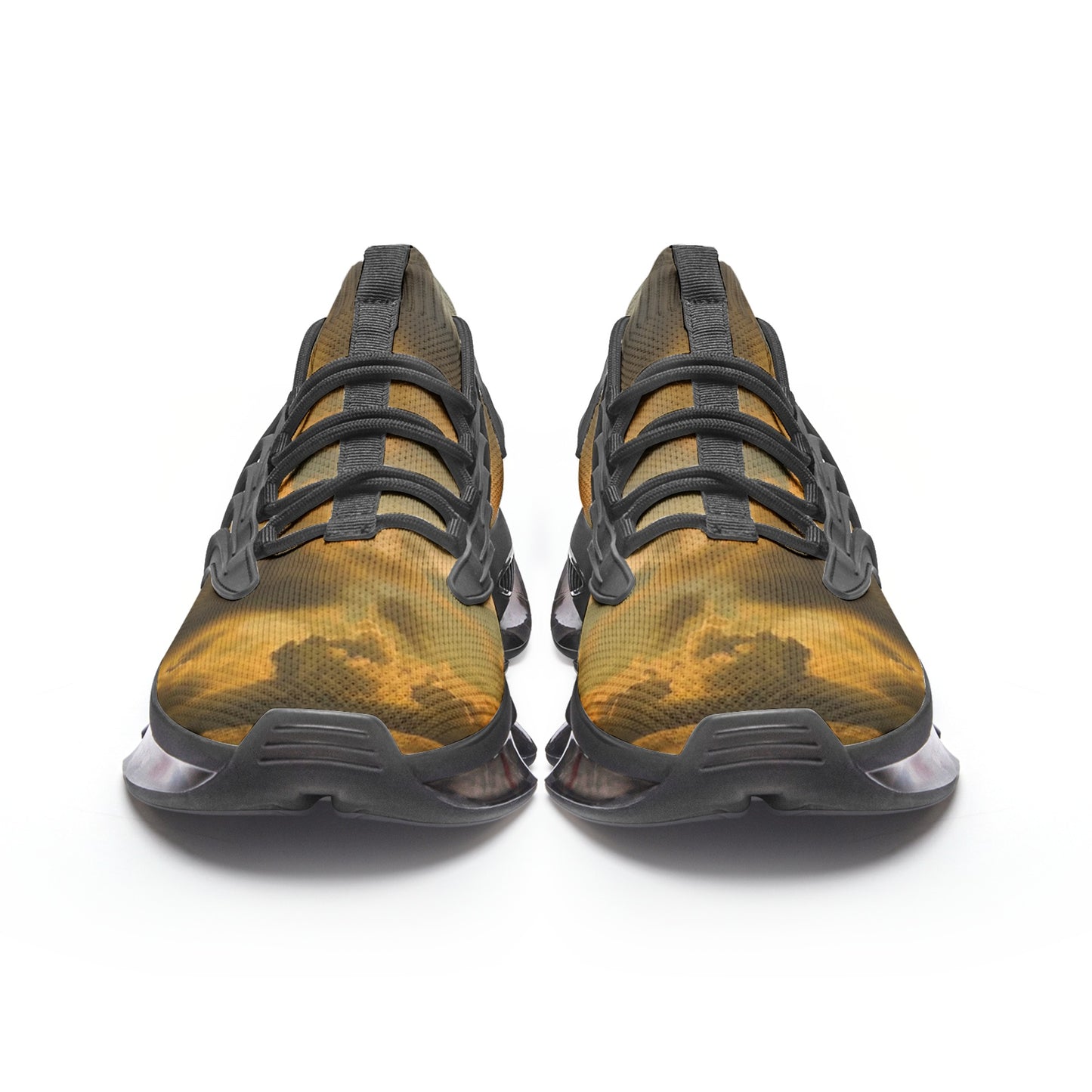 Waking up to pure tranquility. SunWhys Unisex Low Top Mesh Sneakers