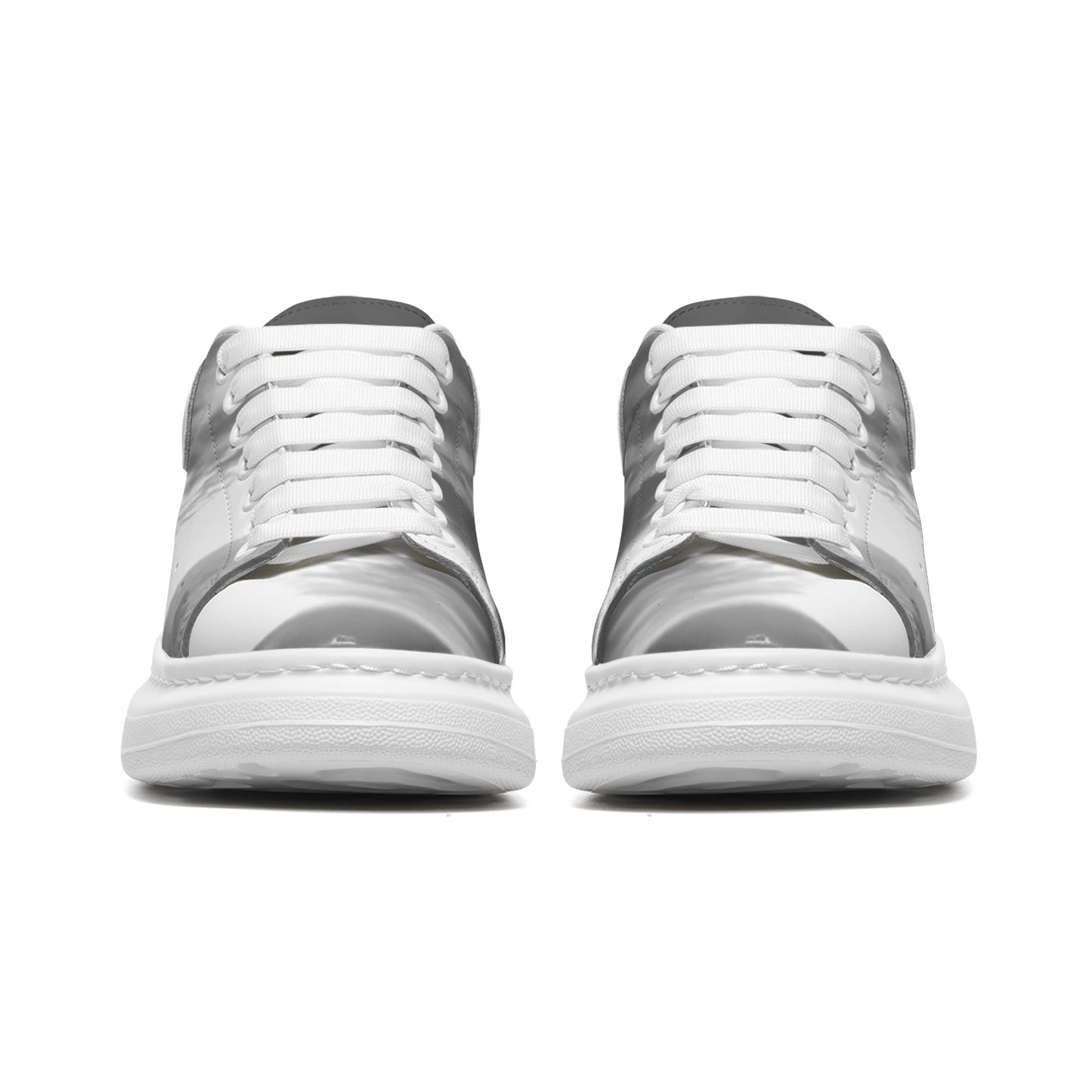 Xanadu's gates open at the break of dawn. SunWhys Unisex Non Slip Lace Up Faux Leather Sneakers