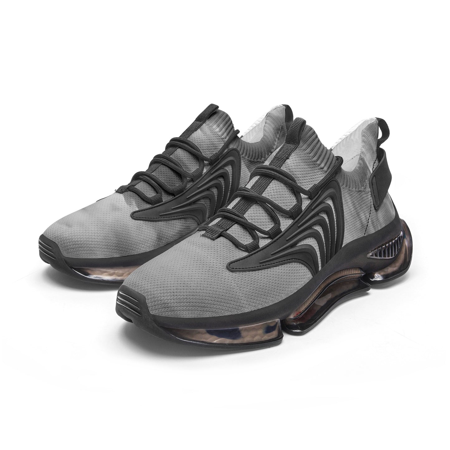 Nature pauses in reverence for the sunrise. SunWhys Unisex Low Top Mesh Sneakers