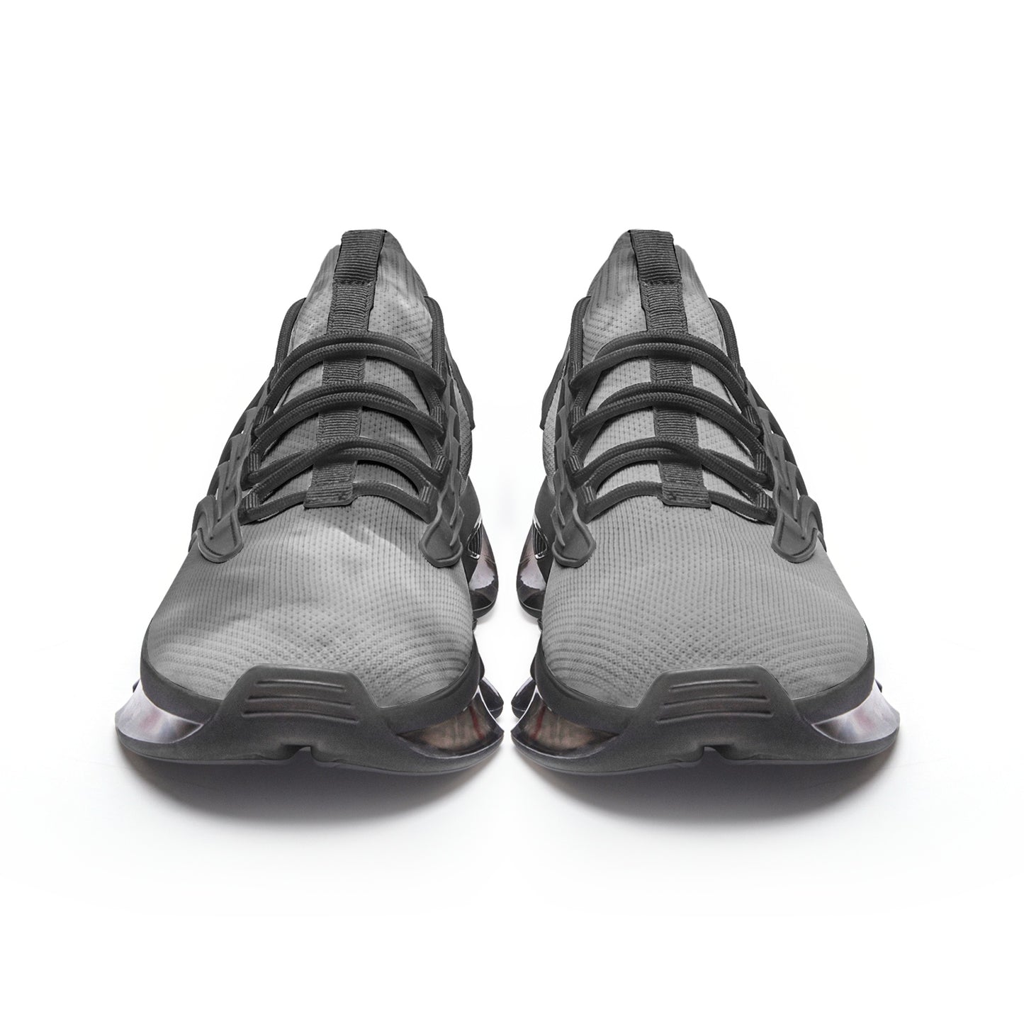 Nature pauses in reverence for the sunrise. SunWhys Unisex Low Top Mesh Sneakers