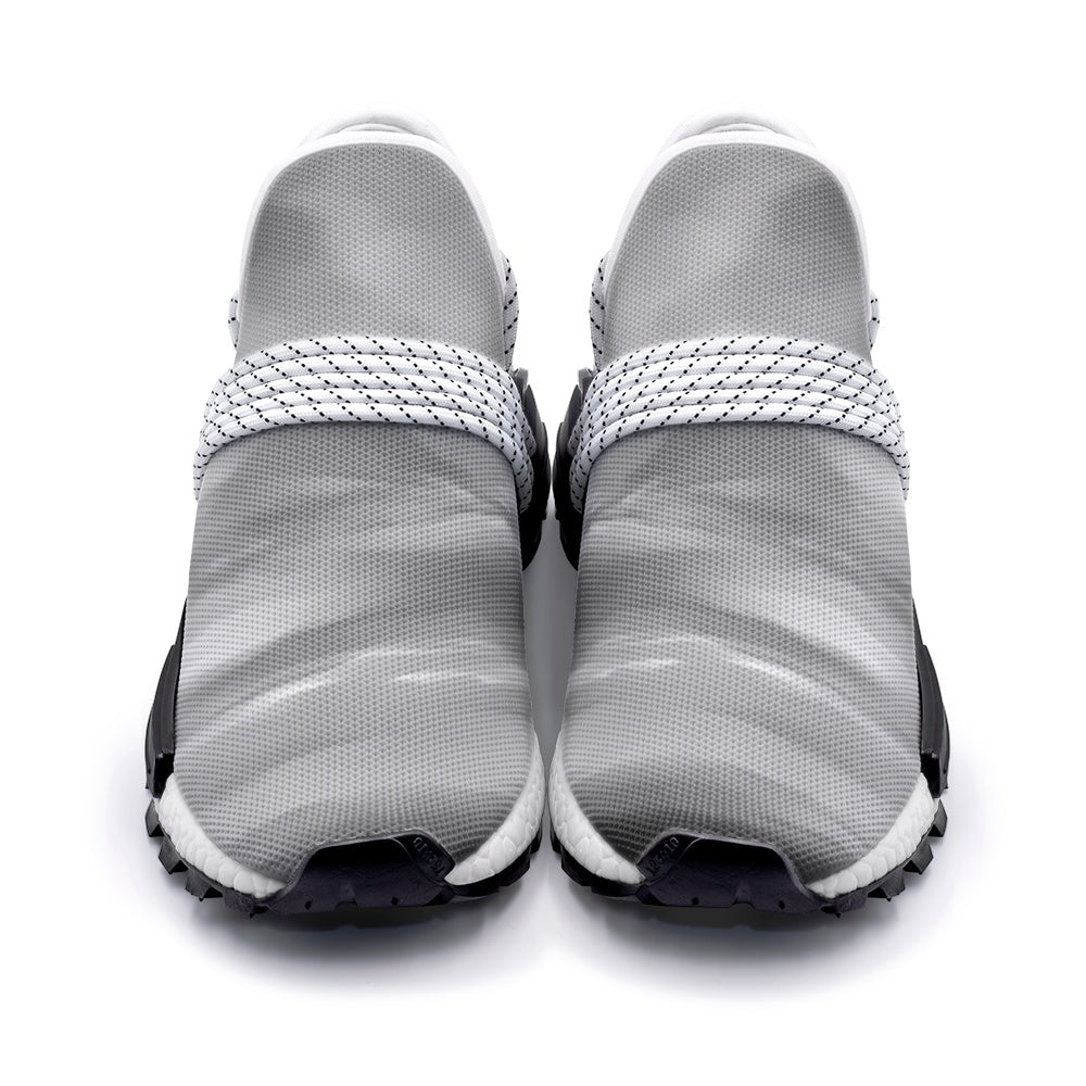 Delight in the peacefulness of morning sunrises. SunWhys Unisex Lightweight Sneaker S-1