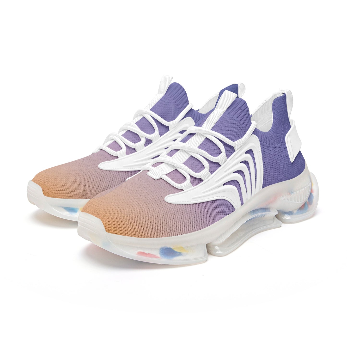 Waking up to peaceful harmony. SunWhys Unisex Low Top Mesh Sneakers