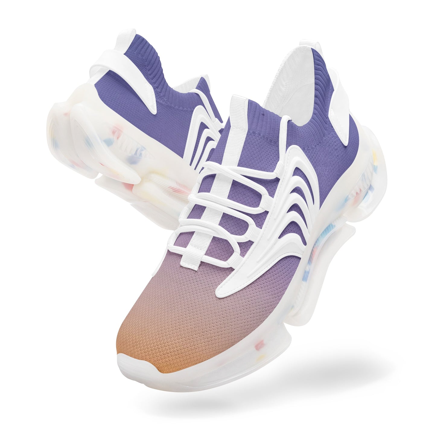 Waking up to peaceful harmony. SunWhys Unisex Low Top Mesh Sneakers