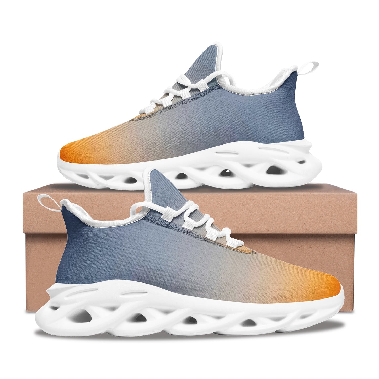 Morning peace envelops my spirit. SunWhys Unisex Bounce Mesh Knit Sneakers