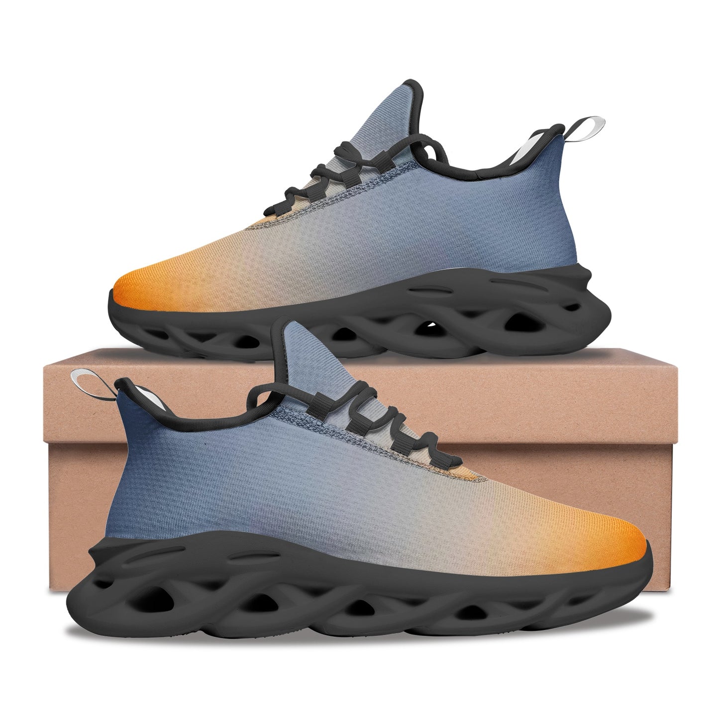 Morning peace envelops my spirit. SunWhys Unisex Bounce Mesh Knit Sneakers