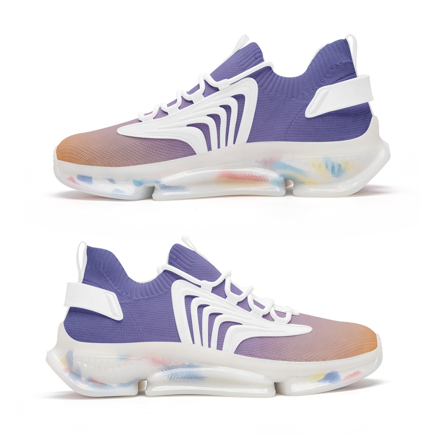 Waking up to peaceful harmony. SunWhys Unisex Low Top Mesh Sneakers