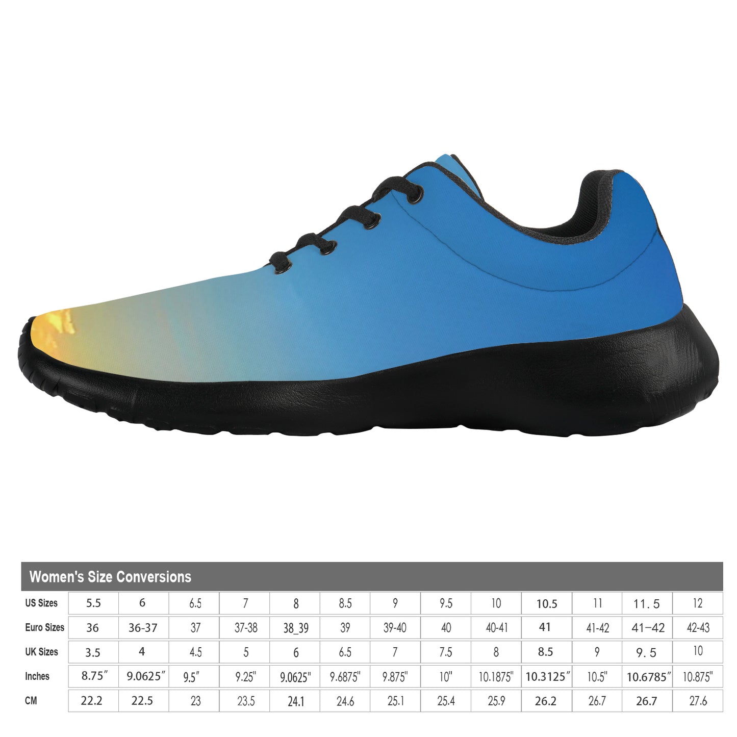 Embracing the morning's tranquility. SunWhys Women's Athletic Shoes