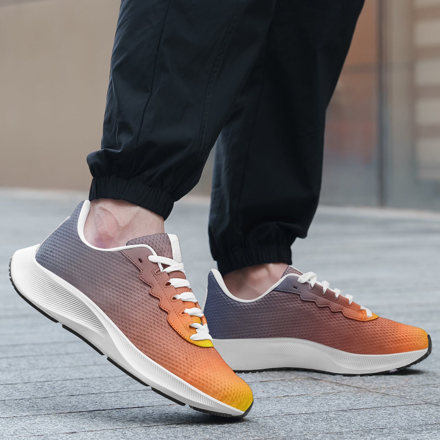 Starting the day with joy. SunWhys Unisex Mesh Tech Performance Running Shoes