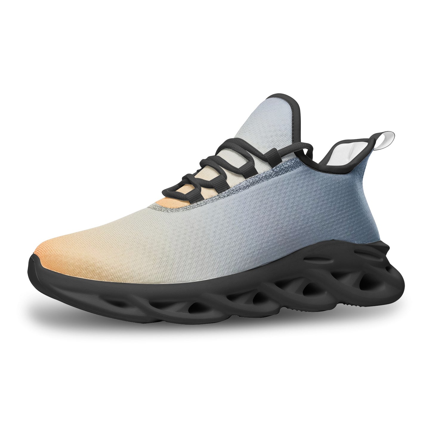 Dawn's arrival brings gentle peace. SunWhys Unisex Bounce Mesh Knit Sneakers