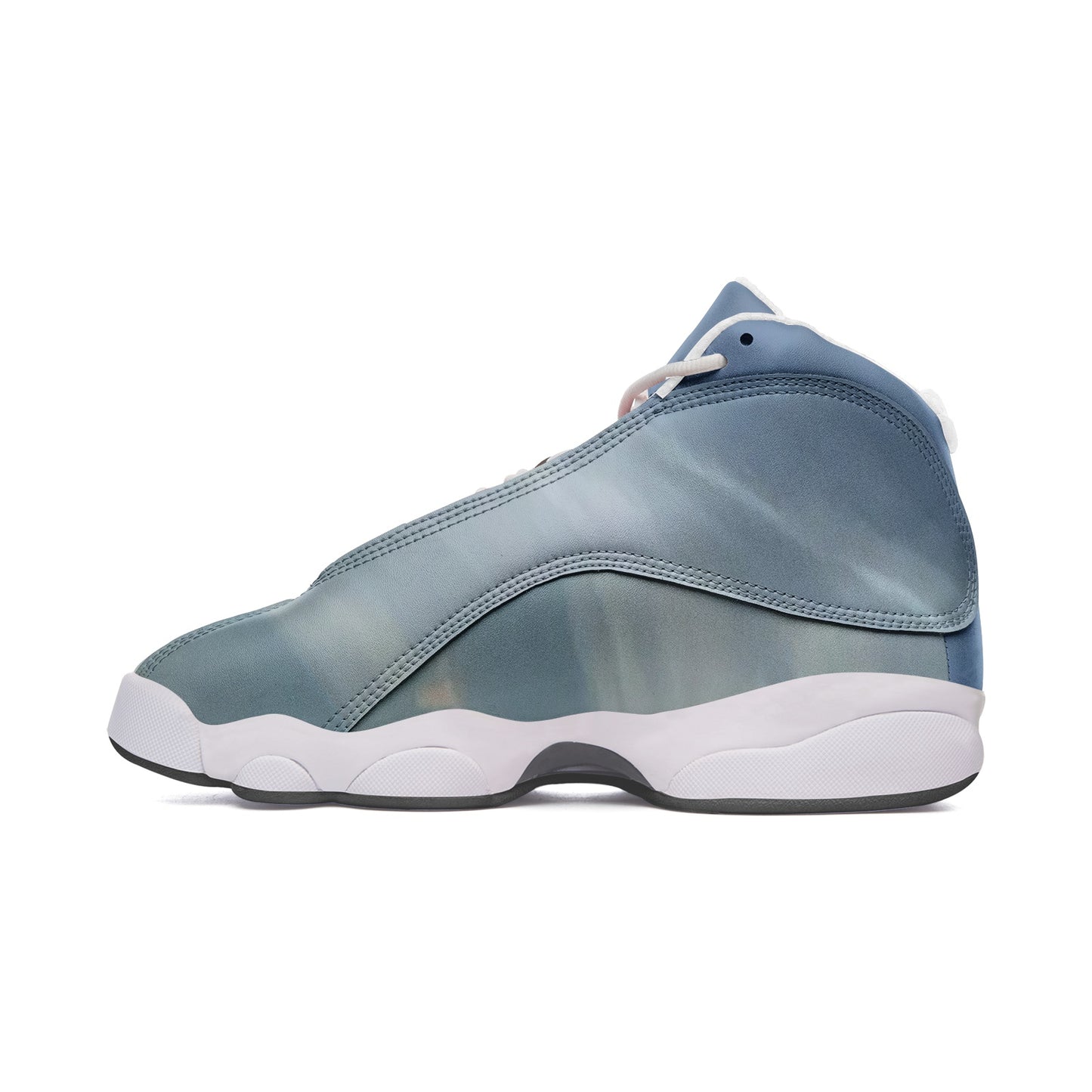 Rejuvenating morning light soothes. SunWhys Unisex High Top Leather Sneakers