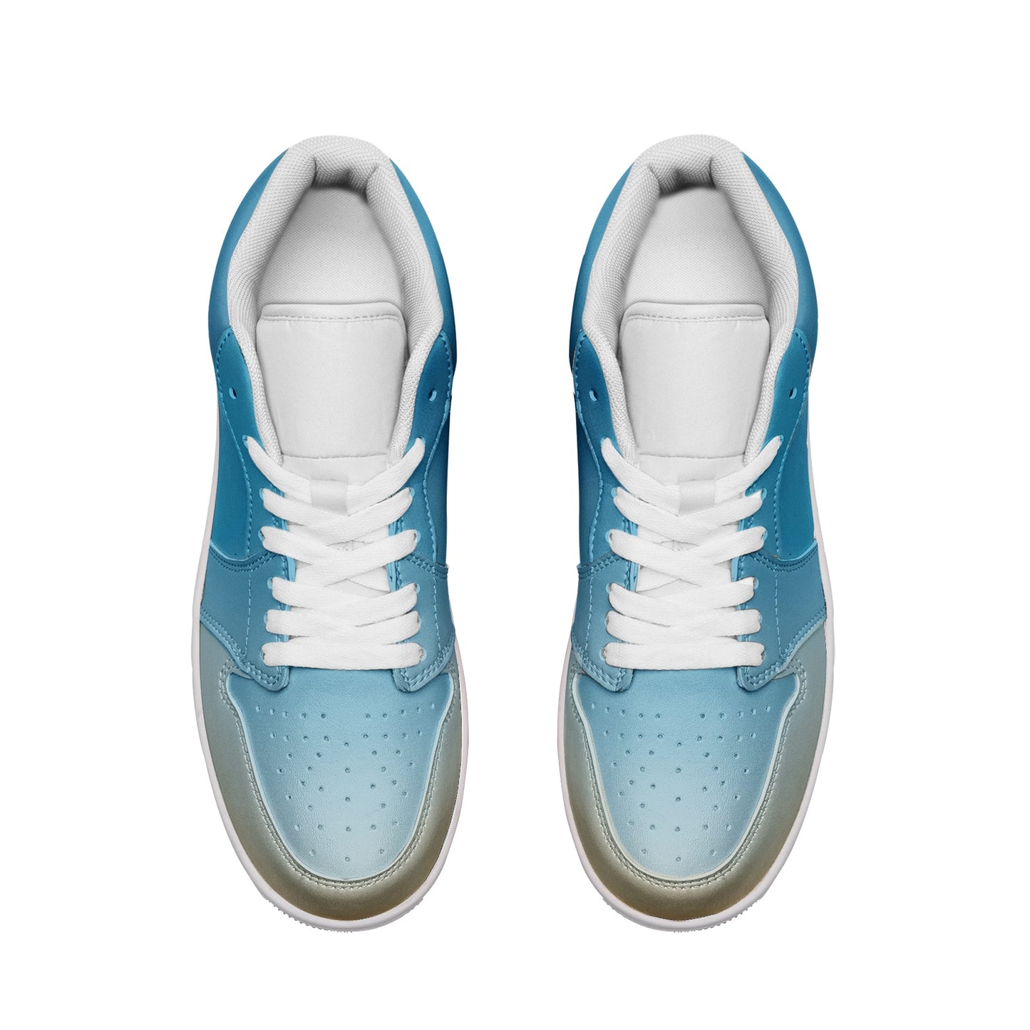 The sun's warmth energizes me. SunWhys Unisex Low Top Leather Sneakers