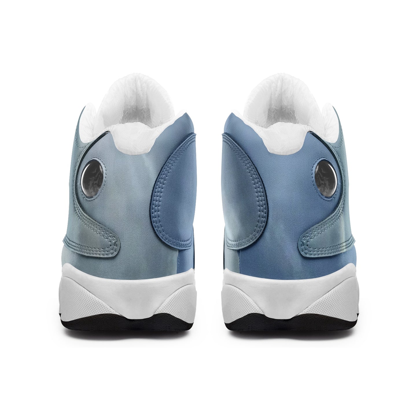 Rejuvenating morning light soothes. SunWhys Unisex High Top Leather Sneakers
