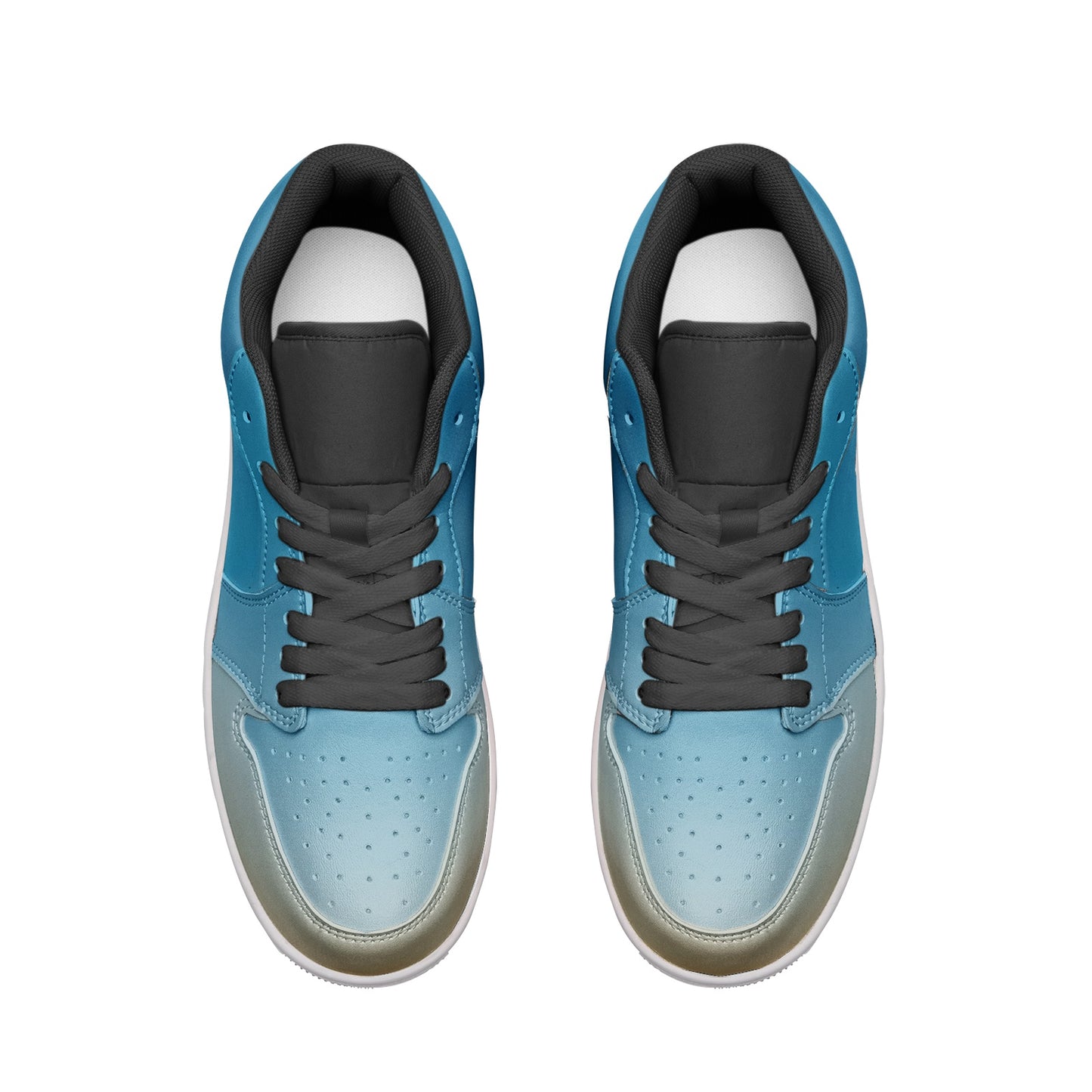 The sun's warmth energizes me. SunWhys Unisex Low Top Leather Sneakers