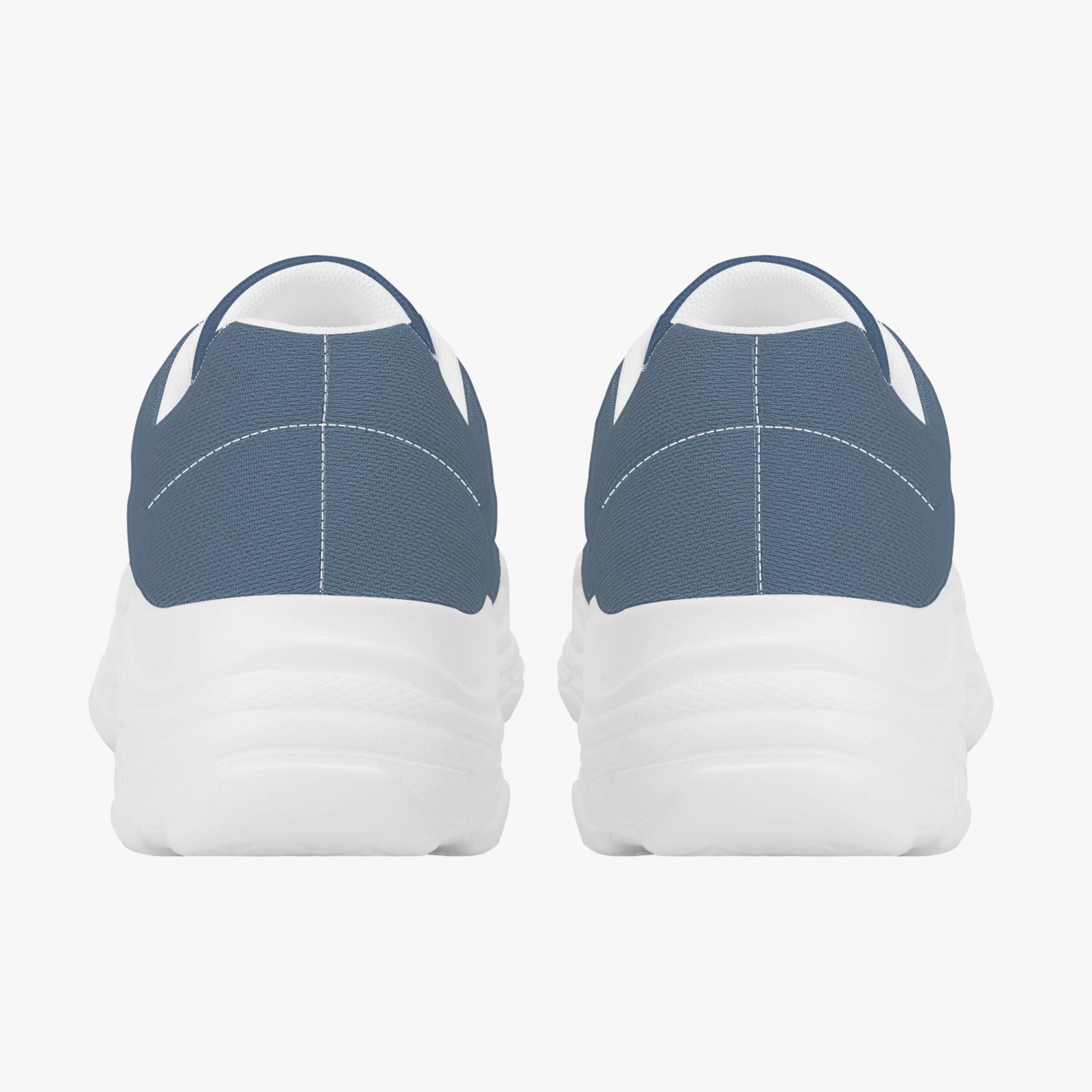 Peaceful awakening to nature's beauty. SunWhys Trendy Chunky Sneakers - White/Black