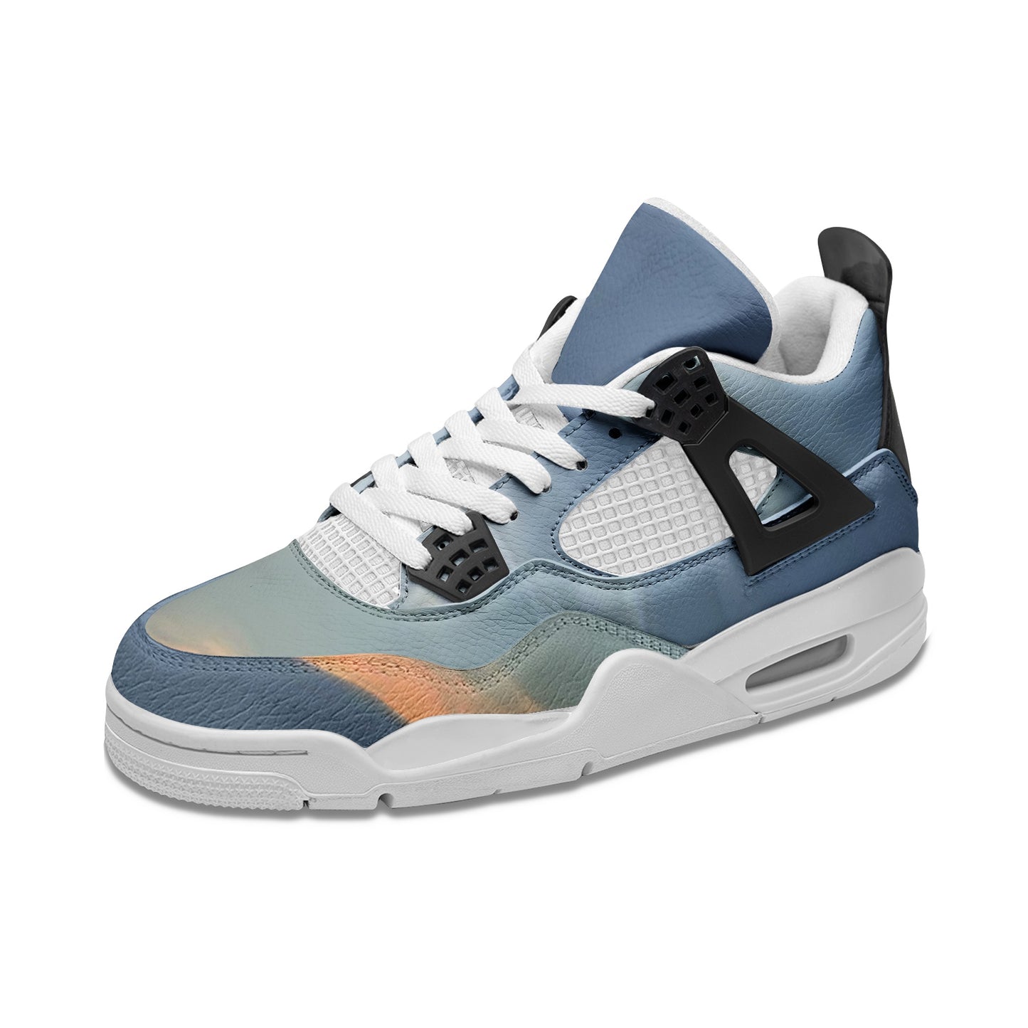Rejuvenating morning light soothes. SunWhys Unisex Non Slip Lace Up Breathable Fashion Sneakers
