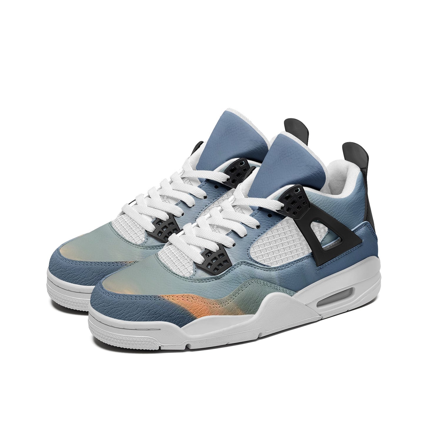 Rejuvenating morning light soothes. SunWhys Unisex Non Slip Lace Up Breathable Fashion Sneakers