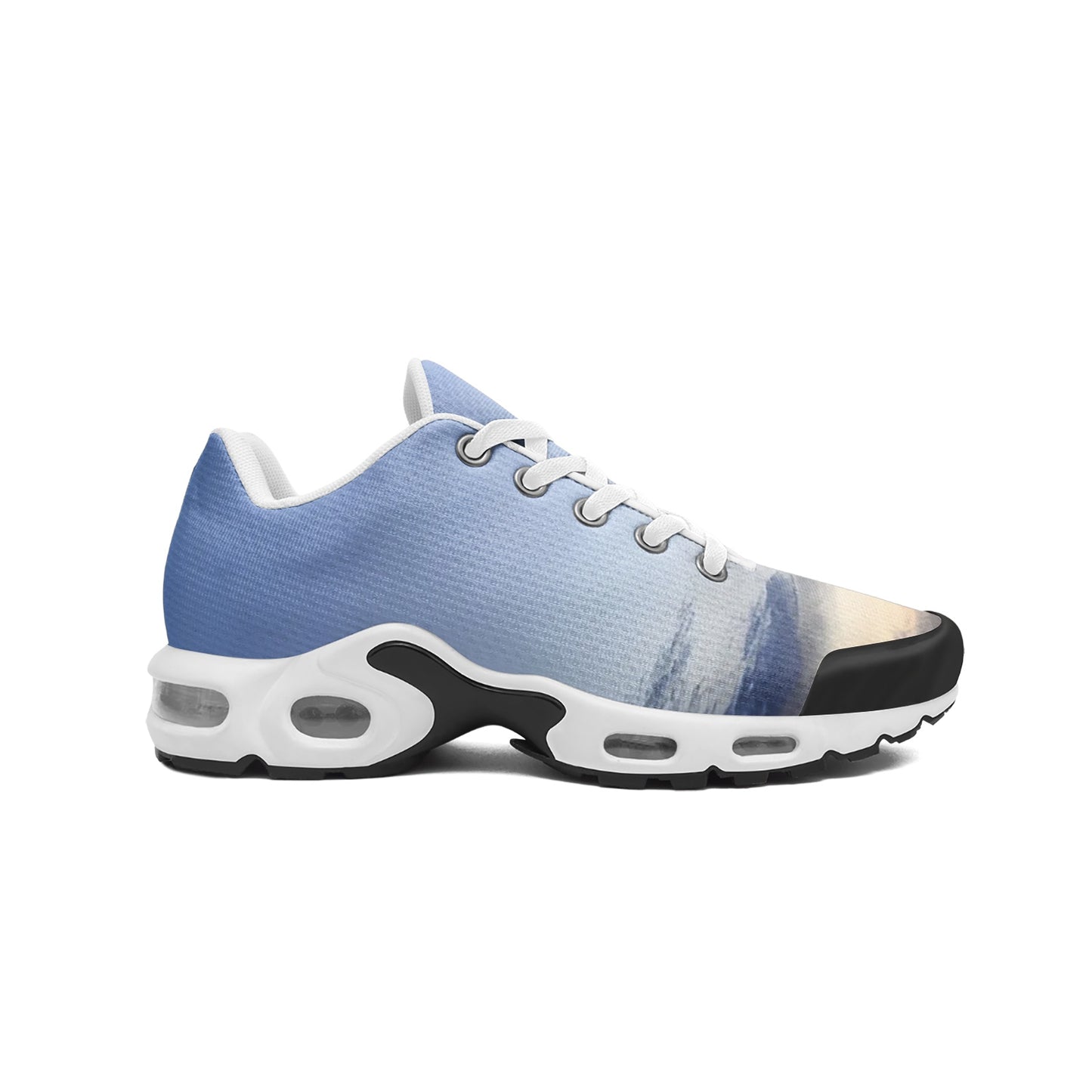 Embracing the tranquility of morning. SunWhys Unisex Mesh Tech Eco-Flex Sneakers