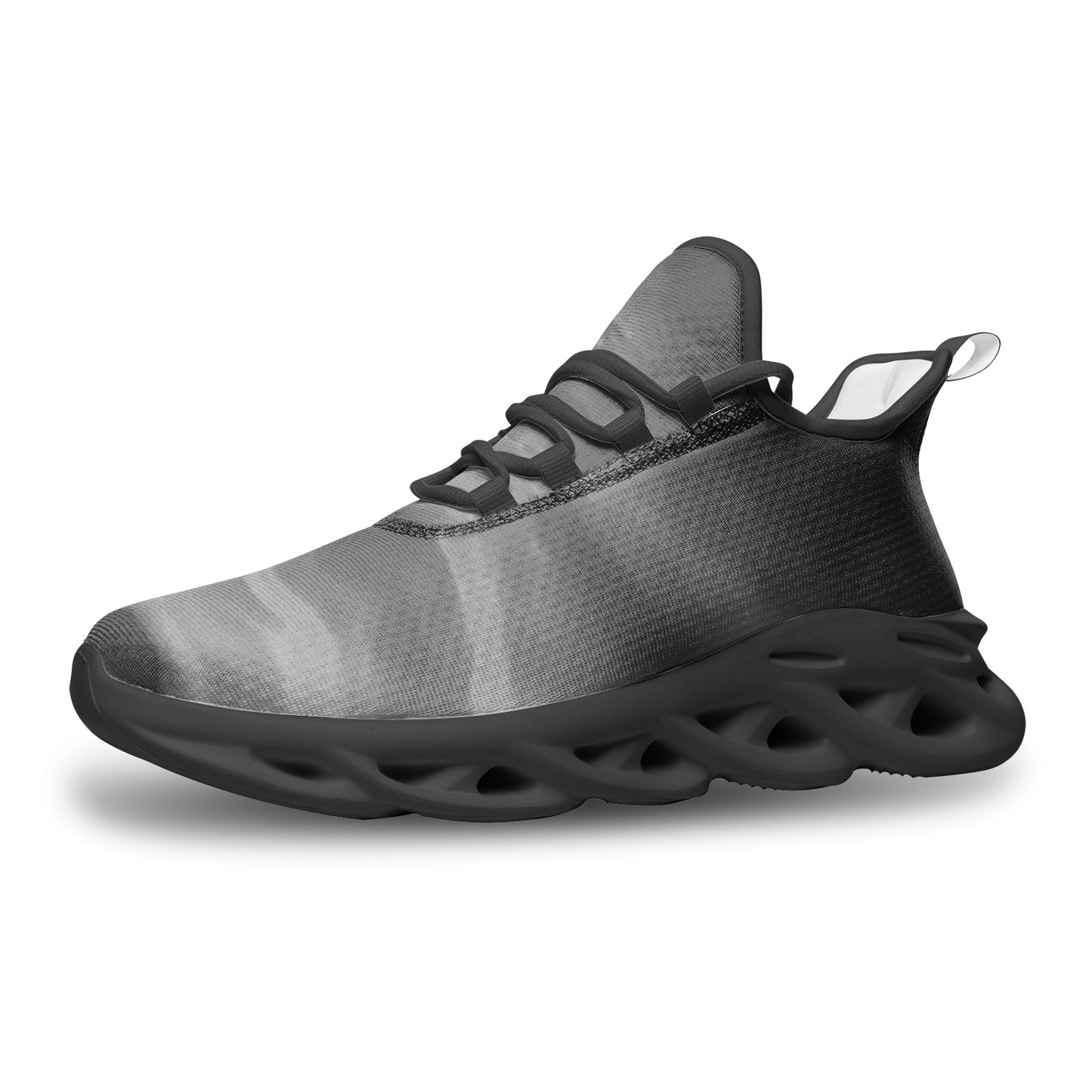 Vibrant skies welcome the arrival of morning. SunWhys Unisex Bounce Mesh Knit Sneakers