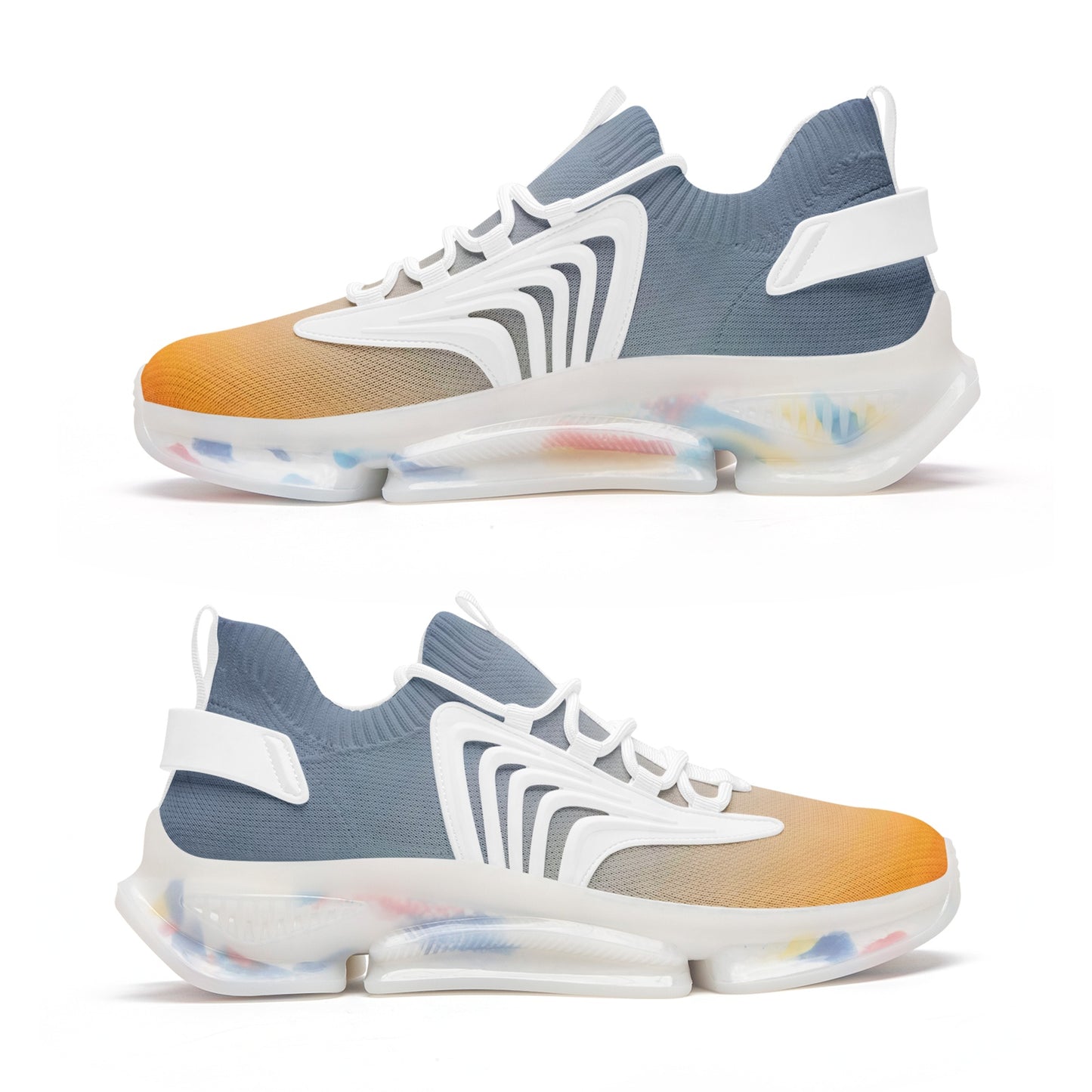 Morning peace envelops my spirit. SunWhys Unisex Low Top Mesh Sneakers