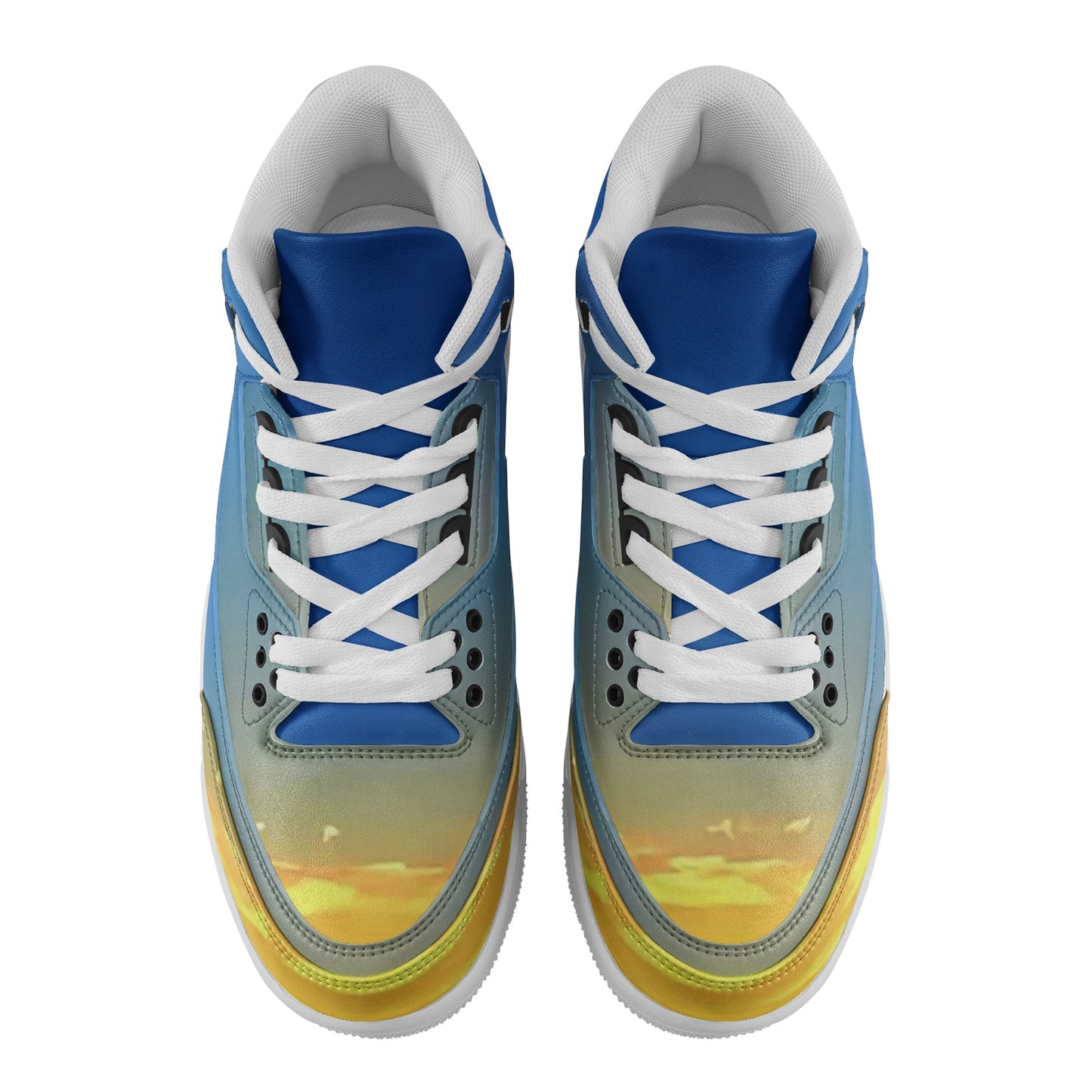 Waking up to tranquility surrounds. SunWhys Unisex Non Slip Sneakers Lace Up Fashion Shoes