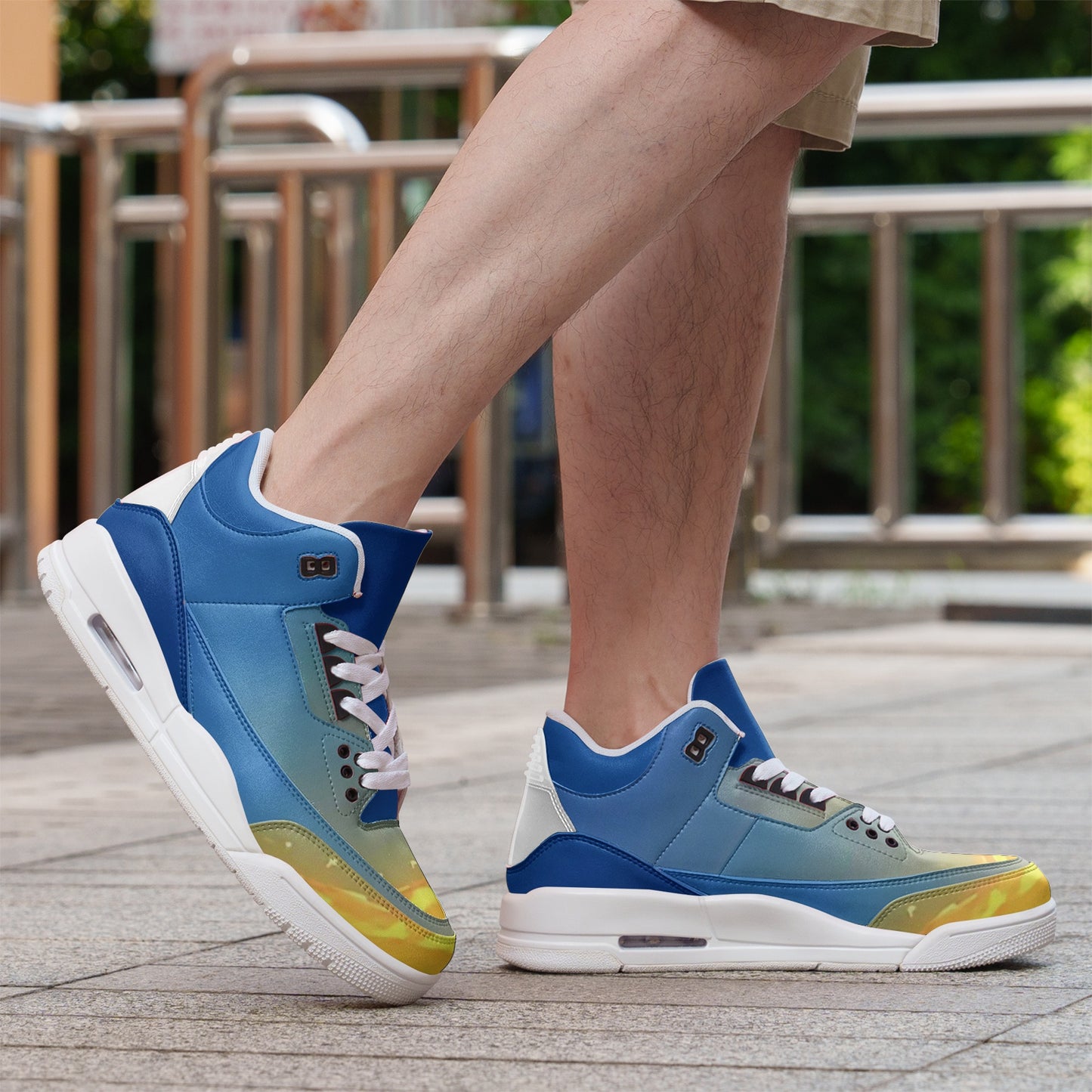 Waking up to tranquility surrounds. SunWhys Unisex Non Slip Sneakers Lace Up Fashion Shoes