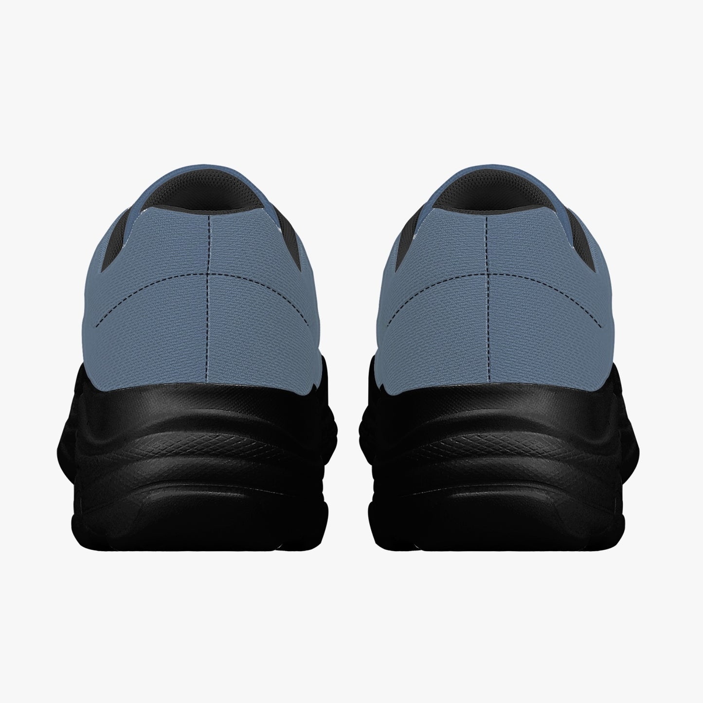 Peaceful awakening to nature's beauty. SunWhys Trendy Chunky Sneakers - White/Black