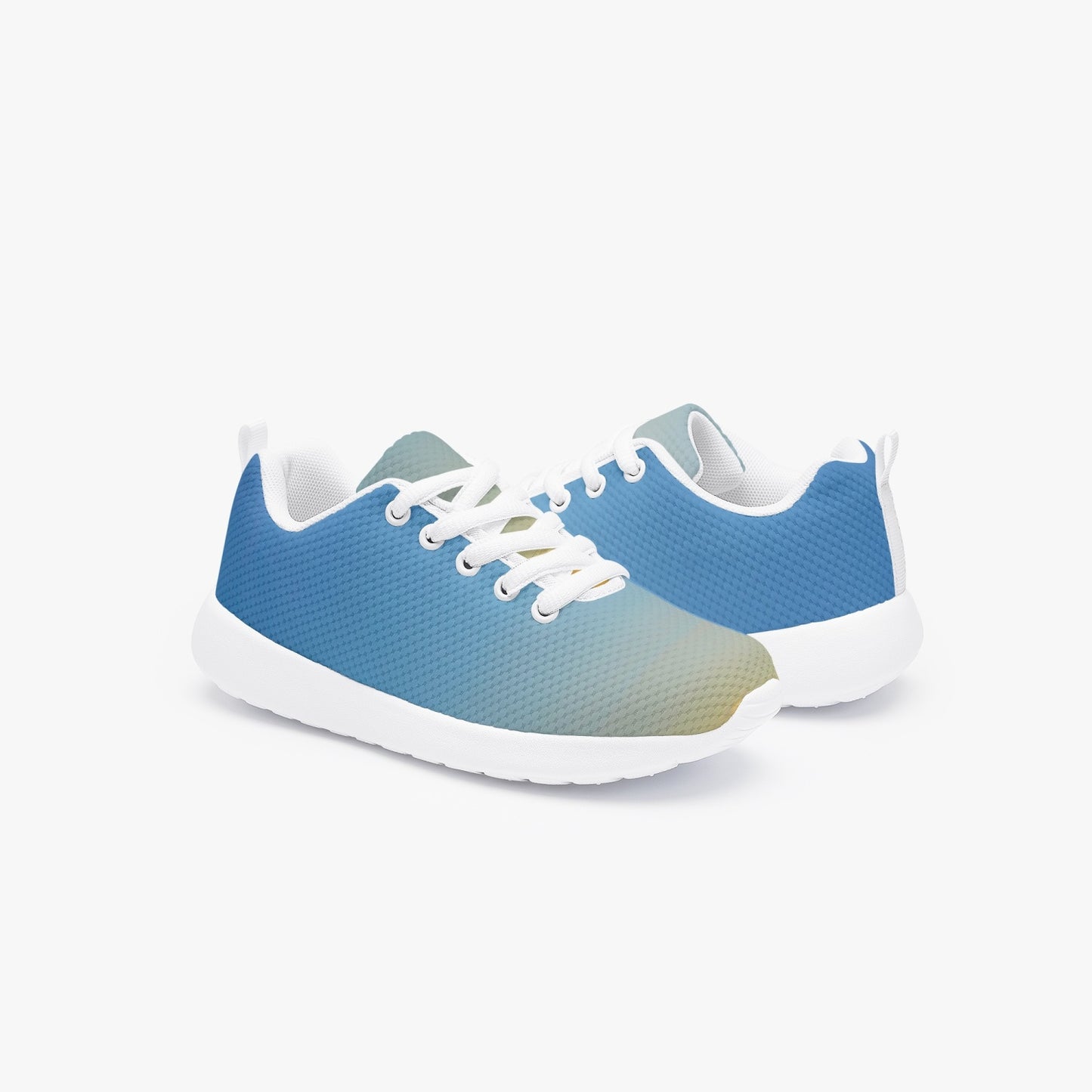 Embracing the morning's tranquility. SunWhys Lifestyle Mesh Kid’s Running Shoes