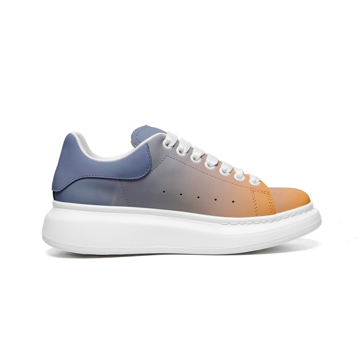 Peaceful vibes fill the morning. SunWhys Unisex Non Slip Lace Up Faux Leather Sneakers