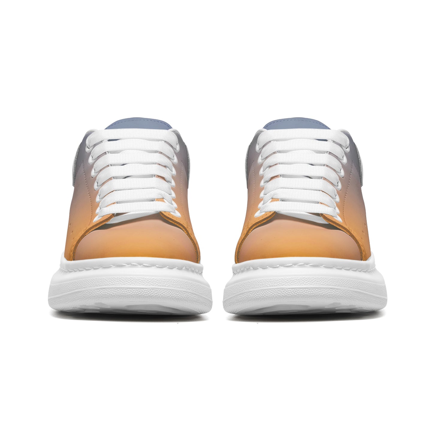 Peaceful vibes fill the morning. SunWhys Unisex Non Slip Lace Up Faux Leather Sneakers