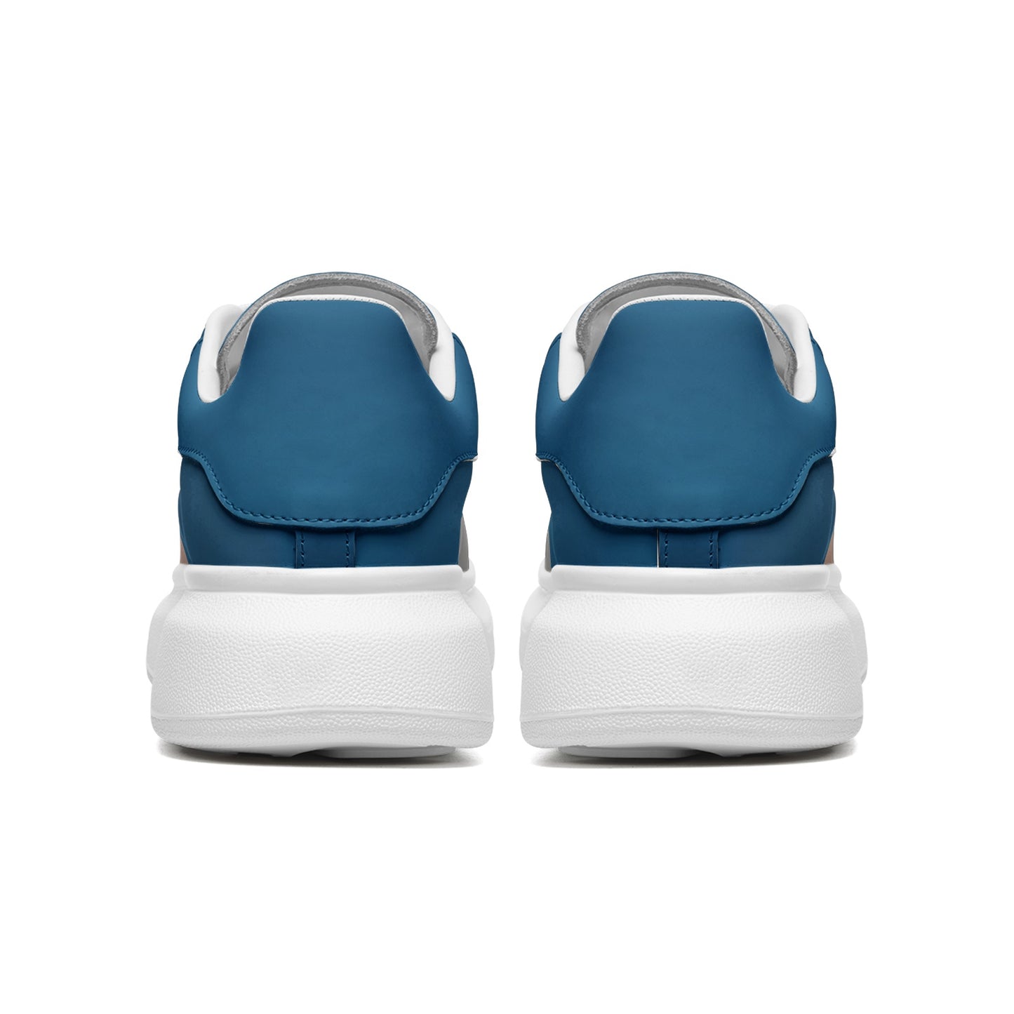 Quiet joy in the sunrise. SunWhys Unisex Non Slip Lace Up Faux Leather Sneakers