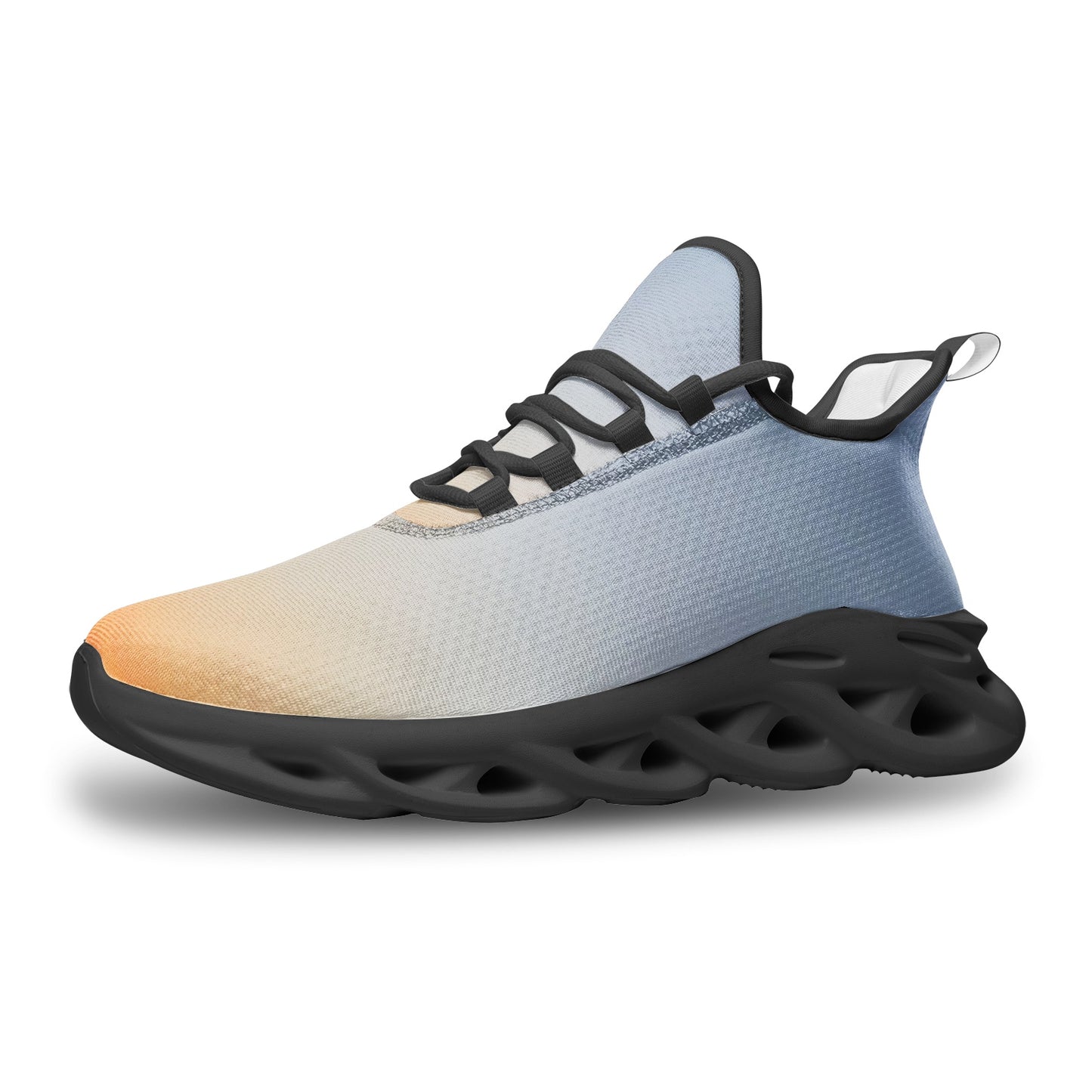 Tranquil moments in the morning. SunWhys Unisex Bounce Mesh Knit Sneakers