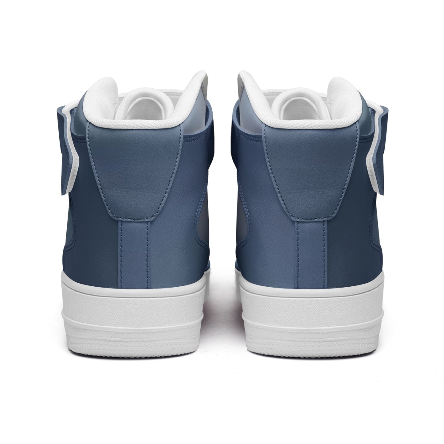 Morning peace envelops my spirit. SunWhys Unisex high Top Leather Sneakers