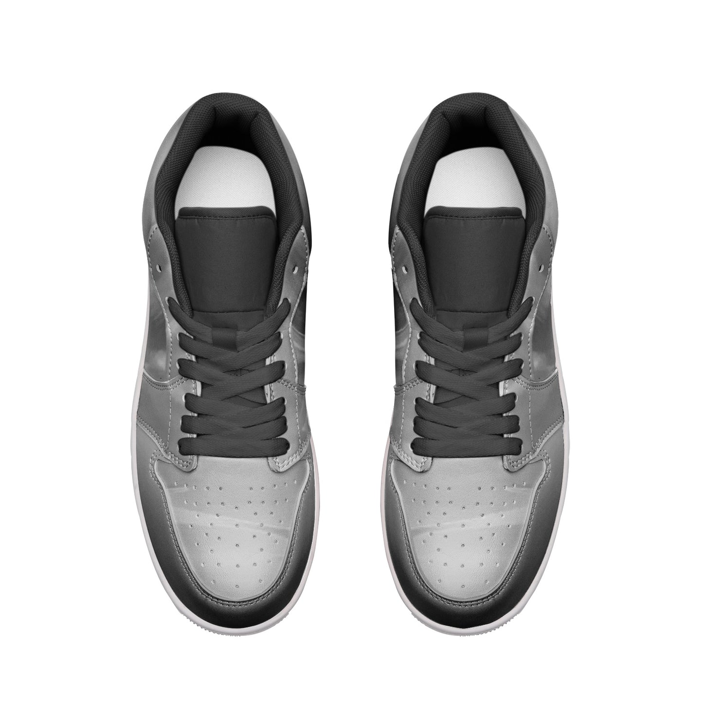 Rising with the sun brings pure joy. SunWhys Unisex Low Top Leather Sneakers