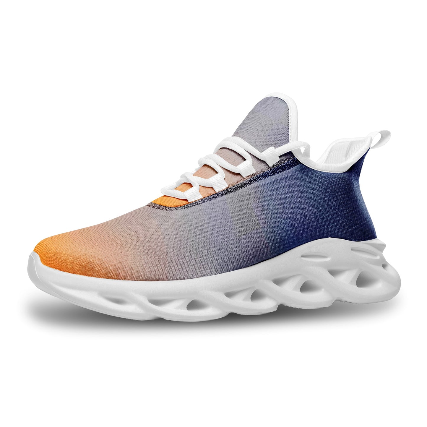 Peaceful vibes fill the morning. SunWhys Unisex Bounce Mesh Knit Sneakers
