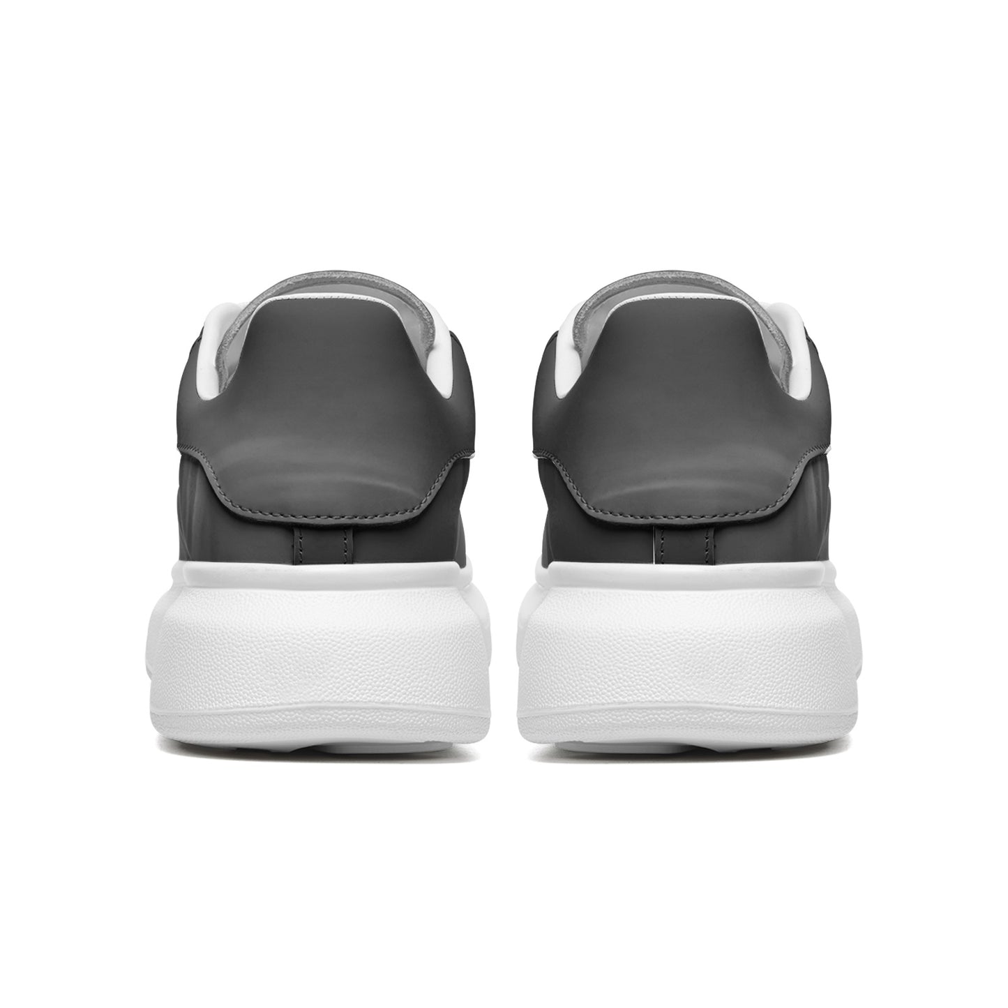 Venture into the day with sunrise energy. SunWhys Unisex Non Slip Lace Up Faux Leather Sneakers