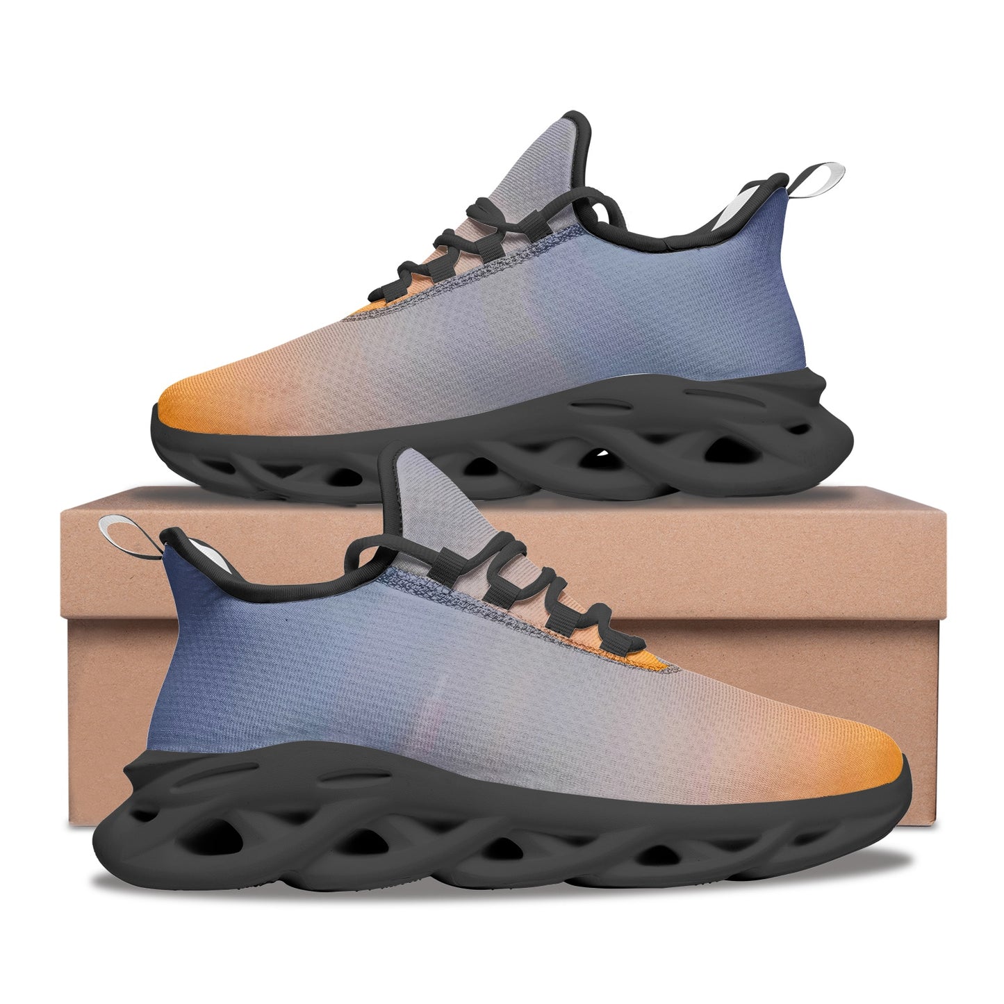 Peaceful vibes fill the morning. SunWhys Unisex Bounce Mesh Knit Sneakers