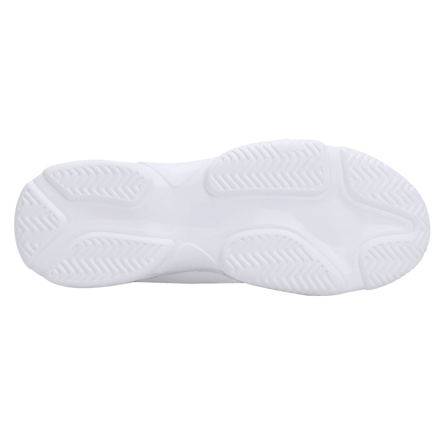 Peaceful awakening to nature's beauty. SunWhys Trendy Chunky Sneakers - White/Black