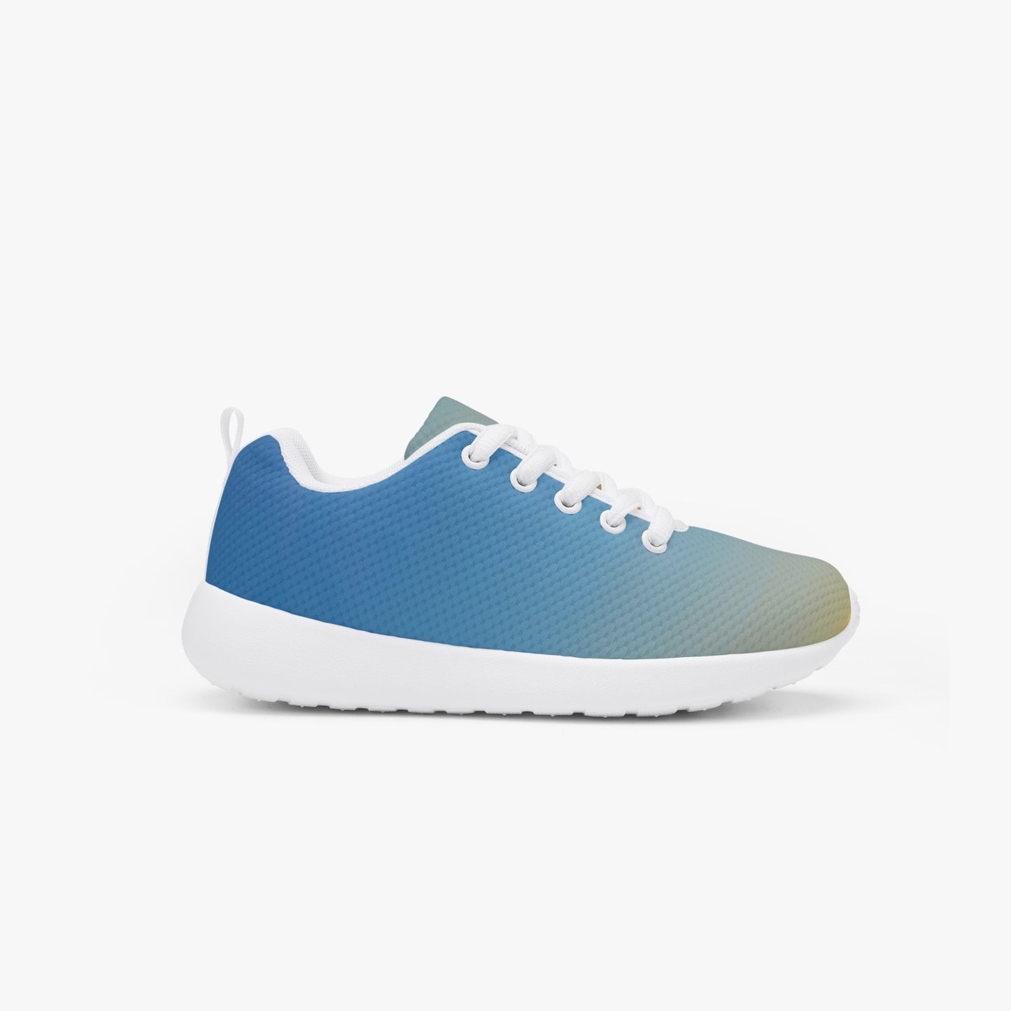 Embracing the morning's tranquility. SunWhys Lifestyle Mesh Kid’s Running Shoes