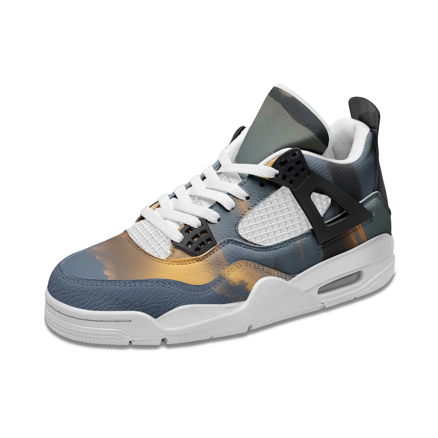 Waking up to peaceful tranquility. SunWhys Unisex Non Slip Lace Up Breathable Fashion Sneakers